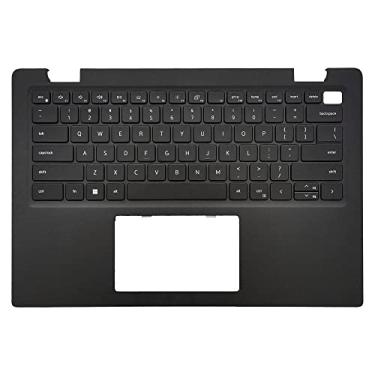 Imagem de LTPRPTS Peça de montagem de teclado de apoio de mão para laptop de substituição para Dell Latitude 14 3420 E3420 04PX9K 4PX9K preto