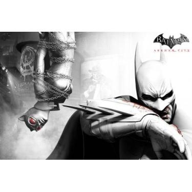 Imagem de Poster Cartaz Jogo Batman Arkham City A - Pop Arte Poster