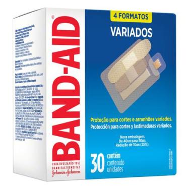 Imagem de Curativos Band-Aid Variados 30 Unidades - Band Aid