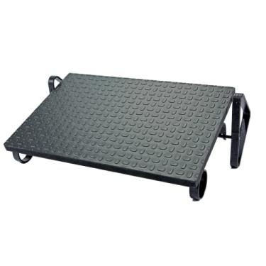 Imagem de Apoio Ergonômico Ajustável para Pés Robust Emborrachado 45 cm (Preto)