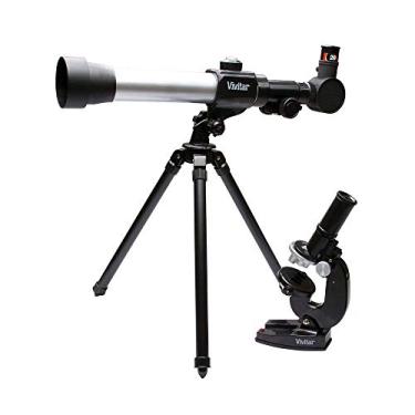 Imagem de Kit combinado telescópio e microscópio, Vivitar, VIVTELMIC20