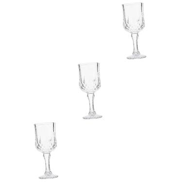 Imagem de Luxshiny 3 Pecas Cálice Coquetéis De Vinho Óculos De Uísque Óculos De Mojito Óculos De Martini Copos De Vinho Branco Copos De Vinho Tinto Óculos De Caia Vidro Gravado De Conhaque