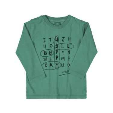 Imagem de Camiseta Bebê Manga Longa Verde Absinto Up Baby