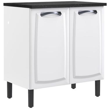 Imagem de Balcão Duplo Itatiaia New Premium com 2 Portas e 2 Prateleiras - 80cm de largura