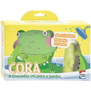 Imagem de Meu Livrinho Fantoche De Banho: Cora, A Crocodilo Vai Para O Banho