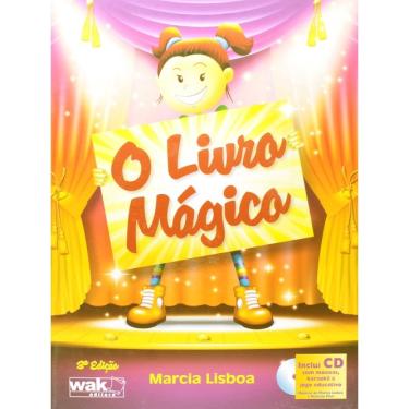 Imagem de Livro Livro Mágico inclui cd com musicas karaoke E jogo educativo - Marcia Lisboa