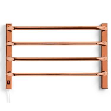 Imagem de Toalheiro Térmico para 1 Toalha 220v Fio Lado Esquerdo Bronze