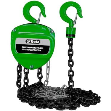 Imagem de Talha Manual 2 Toneladas 2000 Kg Com Corrente 5 Metros Trato