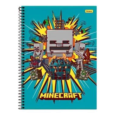 Kit Caderno Espiral Minecraft + Caderno Desenho Minecraft em Promoção na  Americanas