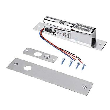 Imagem de Fechadura elétrica DC10V 18V, trava de parafuso elétrico com feedback magnético, localizador de controle de acesso adequado para porta de madeira, porta de vidro, porta de metal, porta à prova de