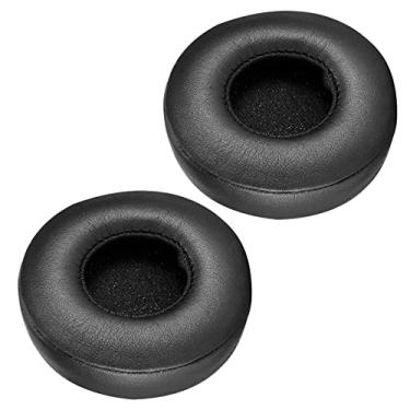 Imagem de ZEZEFUFU 2 peças de almofadas de ouvido protetores de ouvido almofadas de orelha capa de reparo para fones de ouvido com fio Beats EP acessórios