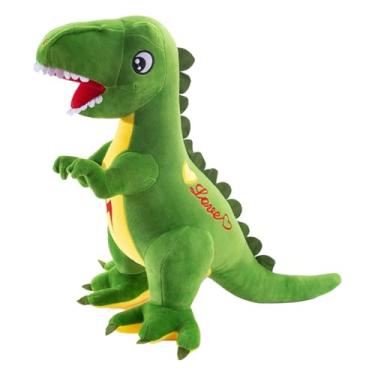 Imagem de Dynwave 2024 ano novo chinês dragão boneca de pelúcia dragão pelúcia animal boneca brinquedos de pelúcia para chinês ano novo lunar fontes de festa em casa, Verde