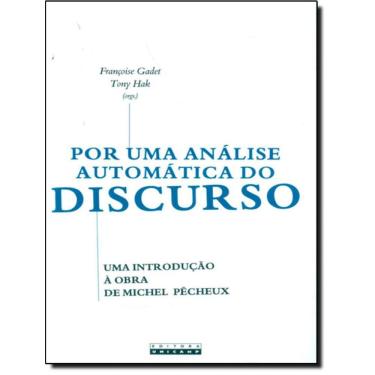 Imagem de Por Uma Analise Automatica Do Discurso - Uma Introducao A Obra De Michel Pecheux