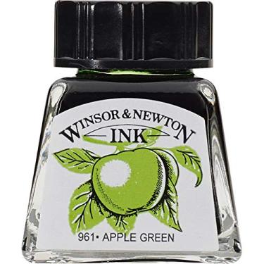 Imagem de Winsor & Newton Drawing Inks Tinta para Desenho, Verde (Apple Green), 14 ml