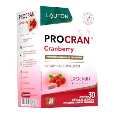 Imagem de Cranberry Lauton com Vitamina C + E + Zinco e Selênio 30 Cáps