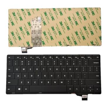 Imagem de Novo teclado para laptop inglês dos EUA para Microsoft Surface PRO3 PRO4 PRETO