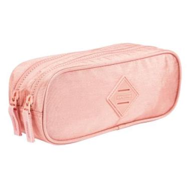 Imagem de Estojo Sestini Metálico Rosa 2 Fechos 75791-08