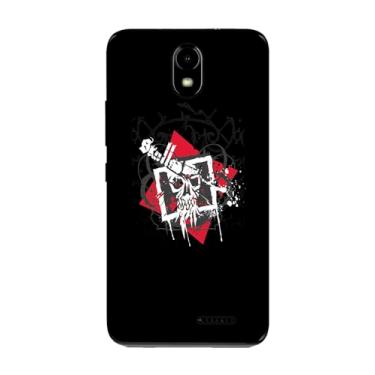 Imagem de Capa Adesivo Skin015 Verso Para Multilaser E Pro 4G