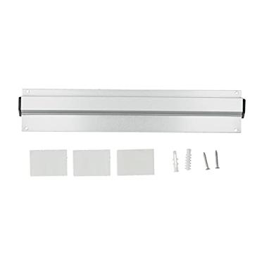 Imagem de Cremalheira fixada na parede do bilhete, tipo grampo do bilhete do gancho da liga de alumínio, cremalheira do recibo da conta do menu da cozinha para o restaurante (40CM)