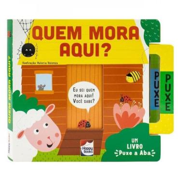 Imagem de Um Livro Puxe A Aba: Quem Mora Aqui?