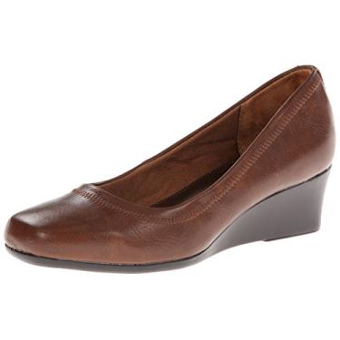 Imagem de Camiseta feminina Groovy LifeStride, Darktan, 7.5 Wide