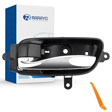 Imagem de Maçaneta de porta interior | para Nissan Altima Sedan Pathfinder Titan 2013 2014 2015 2016 2017 | Substitui o lado esquerdo do motorista dianteiro traseiro