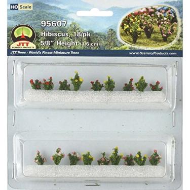 Imagem de Hibisco, escala HO. Pacote com 18