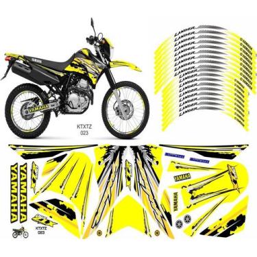 Imagem de Adesivos Carenagem + Friso Yamaha Lander 250 2009 A 2019 - Resitank