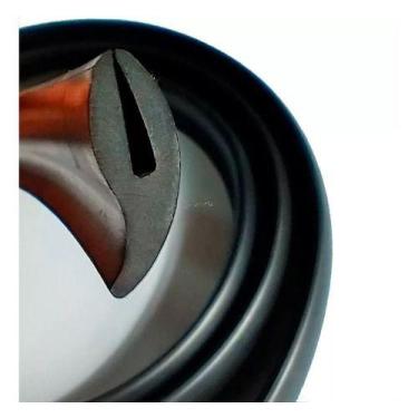 Imagem de Borracha Friso Acabamento Churrasqueira Parabrisa Onix - SB