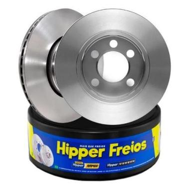 Imagem de Par Disco Freio Santa Fe 2.7 Dianteiro Ventilado Sem Cubo 321Mm 5 Furo