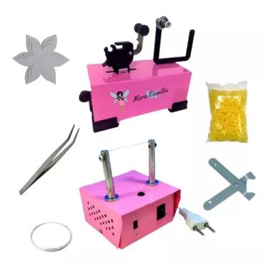Imagem de Máquina De Laços Pet + Máquina Fita Com Acessórios