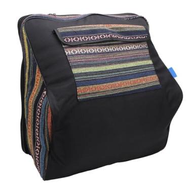 Imagem de Mochila Acordeão, Tecido de Algodão, à Prova D'água, 48-120 Bass, Com Alças Ajustáveis, Bolso Frontal Com Zíper para Acessórios, para Desempenho Em Viagens