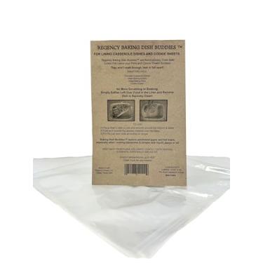 Imagem de Regency Wraps Forros de prato para caçarola Baking Buddy (conjunto com 10) 36,8 x 48,2 cm transparente