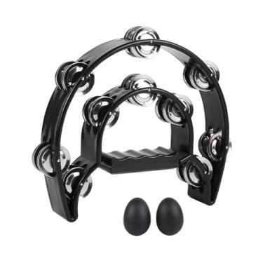 Imagem de Instrumentos musicais de tambor portátil Pandeiro (Tamboruine Black)