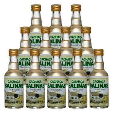 Imagem de Miniatura Cachaça Salinas 50ml 12 Unidades