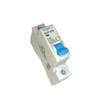 Imagem de Disjuntor Monopolar 1 polo Unipolar Mono Termomagnético din - ELGIN TE