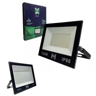 Imagem de Kit Refletor LED 150w e 50w Holofote Prova d'água Frio - MX