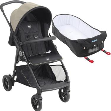 Imagem de Carrinho de Bebe Passeio com Ninho Moises Burigotto Lui Sand