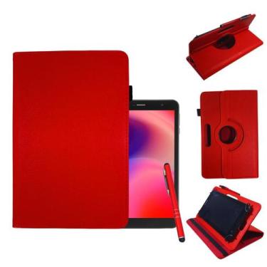 Imagem de Capa Case Giratória para Tablet Multi M8 Philco 8 Polegadas + Caneta T
