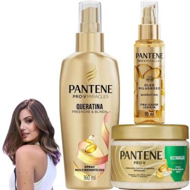 Imagem de Kit Pantene Pro-V Miracles Mascara Spray Óleo Milagroso