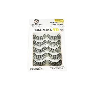 Imagem de  Cílios Postiços Profissional Hinfinity Pro Mix Mind 5D , GT06