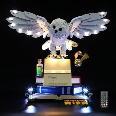 Imagem de MENZAVA LED Light Set (Remote Control) Compatible with 76391 Hogwarts Icons - Collectors' Edition Harry Potter Building Blocks Model - Model Set NOT Included