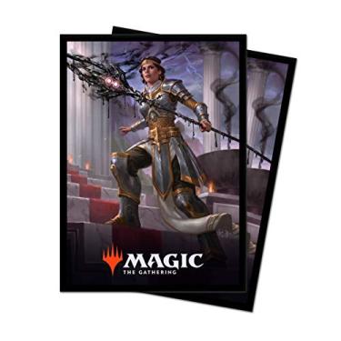 Imagem de Ultra Pro: Sleeves de Proteção de Deck - Elspeth, Sun's Nemesis - 100 Unidades, Sem PVC, 66 x 91 mm