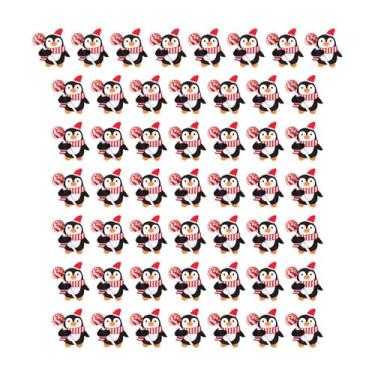 Imagem de harayaa 50Pcs Porta-pirulitos de Natal Cartões de papel, Embrulho de doces, Porta-doces para artigos de festa