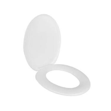 Imagem de Assento Sanitário Branco Tampa Bacia Tigre - Vaso Oval