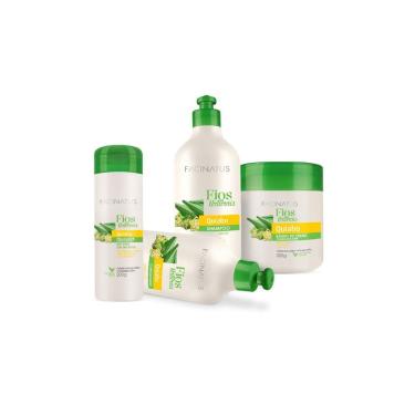 Imagem de Kit Facinatus Quiabo Hidratação Para Cabelos Ressecados
