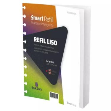 Imagem de Refil Liso Para Caderno Inteligente 60 Folhas - Sem marca
