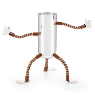 Imagem de Bowl Alto com pés e mãos Minpin Níquel - St James