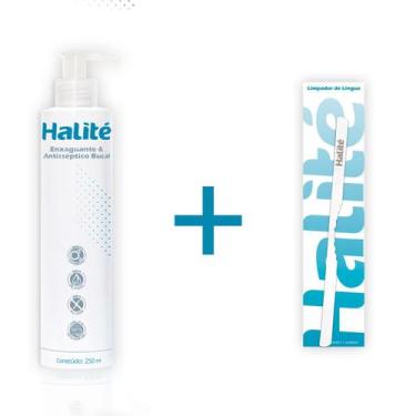 Imagem de Enxaguante Bucal + Limpador de Língua Halité