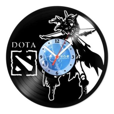 Imagem de Relógio De Parede Disco Vinil Jogos e Games - Game Dota - VJG-071 - Mo